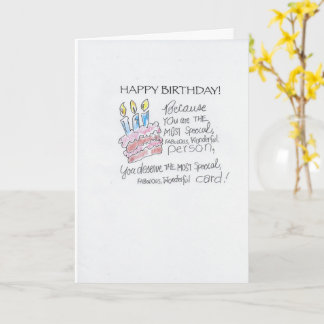 Det är på mig. kort