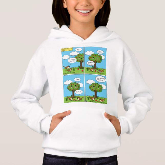 Det är på mig... Tecknad T Shirt (Framsida)