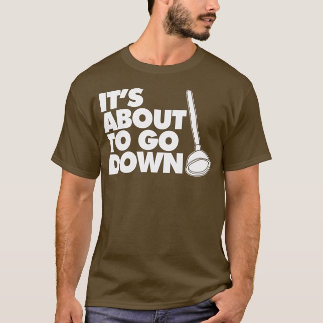 Det är på väg att gå ner i Lekpun T Shirt (Framsida)