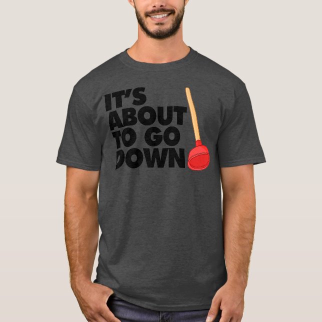 Det är på väg att gå ner.. t shirt (Framsida)