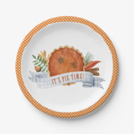 Det är Paj tid | Pumpkin Paj Papper Plate