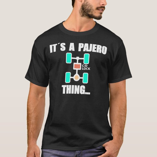 DET ÄR PAJERO SAK... Inpassad T Shirt (Framsida)