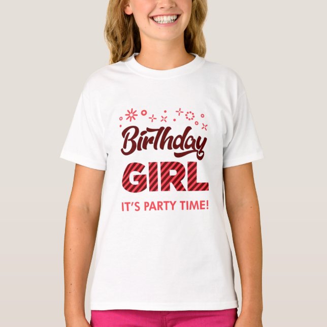Det är Party Time T-Shirt (Framsida)