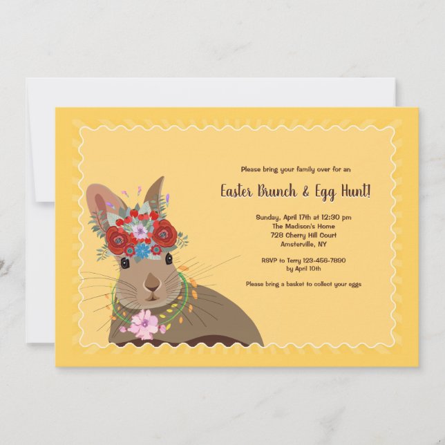 Det är Påsk tid Inbjudningar (Framsida)