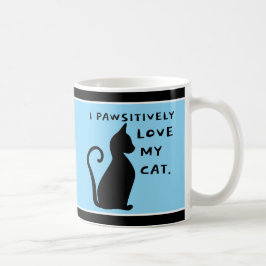 Det är Pawsome! Cat Lovers Roligt Kaffemugg