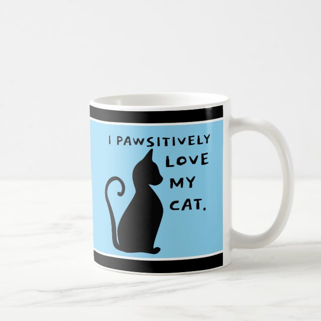 Det är Pawsome! Cat Lovers Roligt Kaffemugg (Höger)