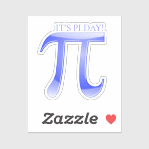 Det är Pi Day! Klistermärken