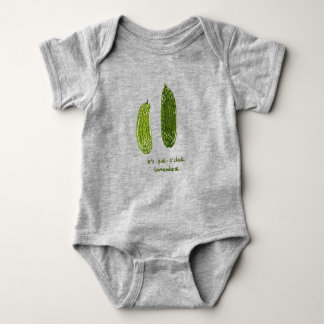 "Det är Pickle-o'klocka nånstans" Baby Shirt T