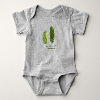 "Det är Pickle-o'klocka nånstans" Baby Shirt T Shirt
