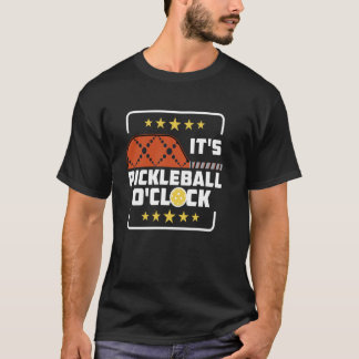 Det är Pickleball O'Clock Pickleball Player som sä T Shirt