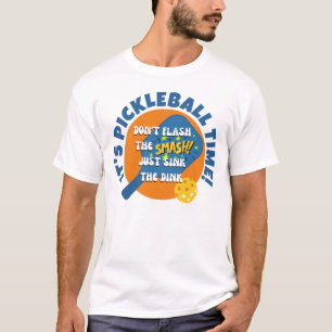 DET ÄR PICKLEBALLTID Rolig Pickleball T Shirt