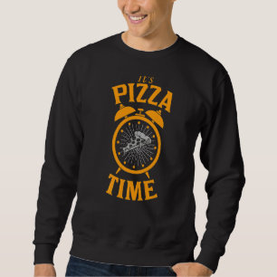 Det är Pizza Time Foodie För manar Boys Lång Ärmad Tröja