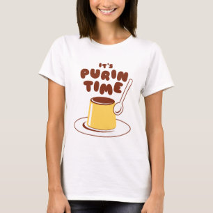 Det är Purin Tid (Brun) Tröja