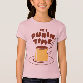 Det är Purin Time! (Brun) プ リ ン Tee Shirt