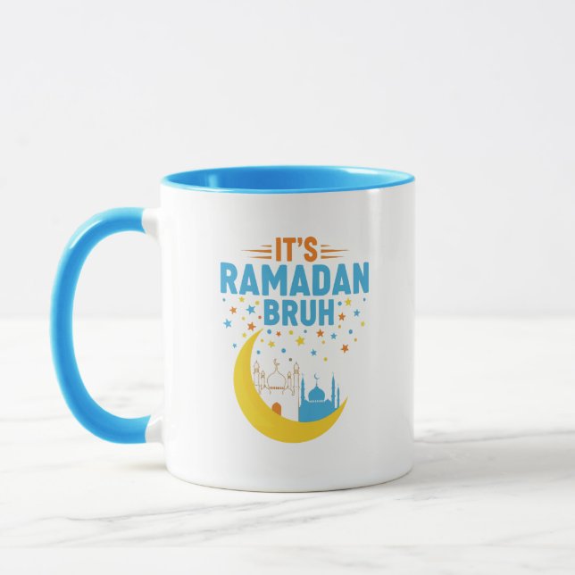 Det är Ramadan Bruh Muslim Ramadan Mubarak Eid Män Mugg (Vänster)