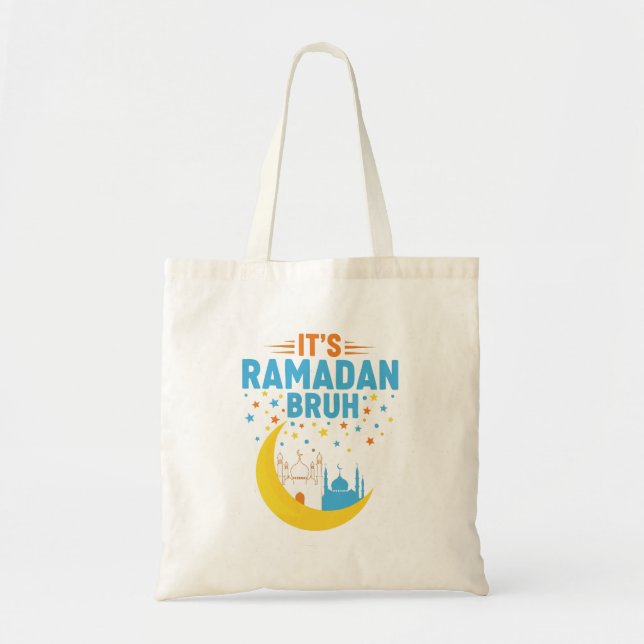 Det är Ramadan Bruh Muslim Ramadan Mubarak Eid Män Tygkasse (Framsidan)
