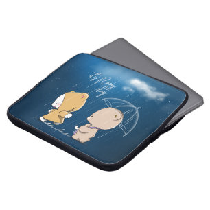 Det är regnig dag   15 tum laptop fodral