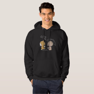 Det är regnigt dag Mäns Hoodie
