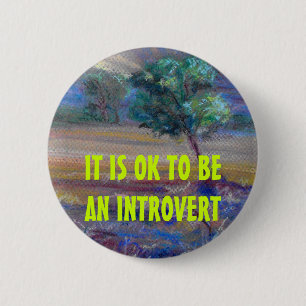 DET ÄR reko ATT VARA INTROVERT knäppas Knapp