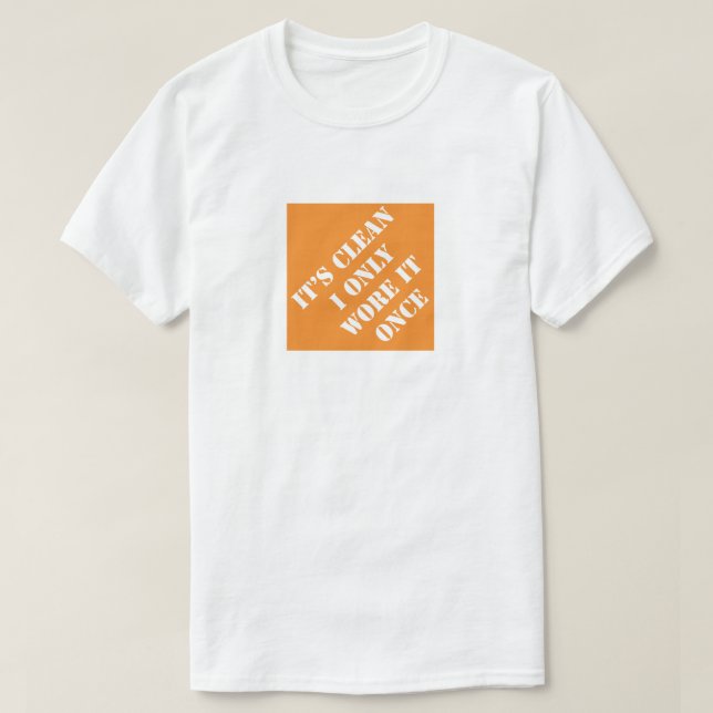 Det är rent att bara väva det Gång, Pappa Humous T Shirt (Design framsida)