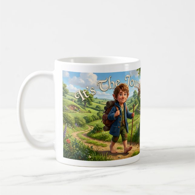 Det Är Resan Kaffemugg (Vänster)