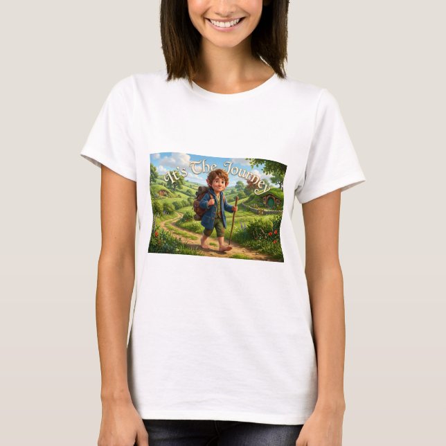 Det Är Resan T Shirt (Framsida)