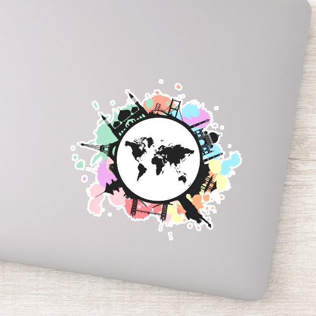 Det är restid klistermärken (Detalj)