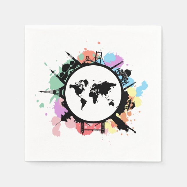 Det är restid pappersservett (Framsidan)