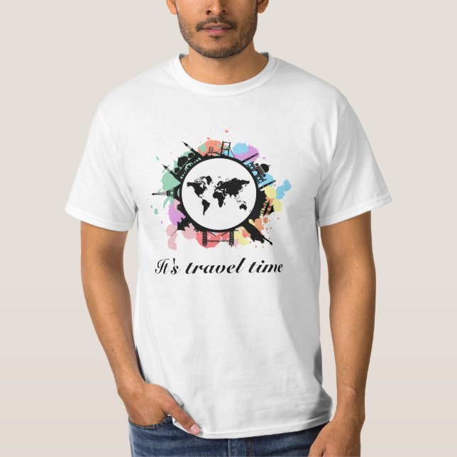 Det är restid tee shirt (Framsida)