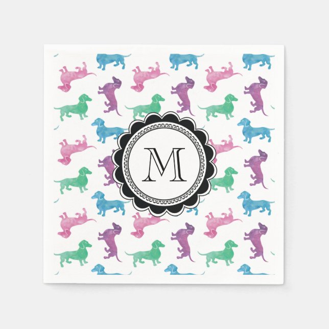 Det är Rining Dachshunds Pappersservett (Framsidan)