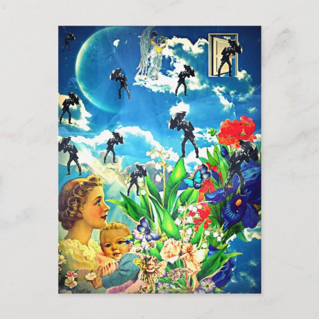 Det är Rining Manar, Hallelujah Vykort (Framsida)