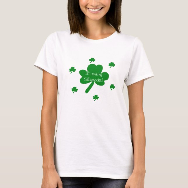 Det är Rining Shamrocks T-Shirt (Framsida)