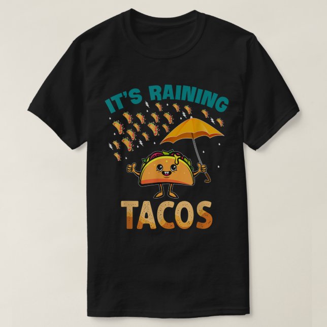 Det är Rining Tacos Funny Taco Kids Girls Boys Gif T Shirt (Design framsida)