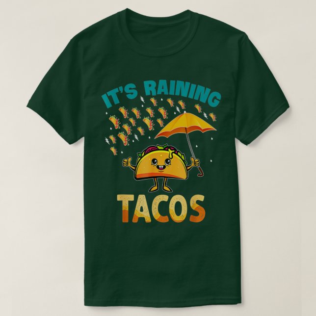 Det är Rining Tacos Funny Taco Kids Girls Boys T Shirt (Design framsida)