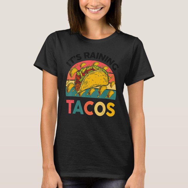 Det är Rining Tacos Kids Småbarn mexikanska mat T Shirt (Framsida)