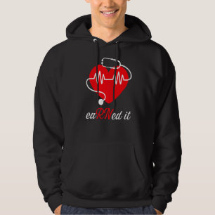 Det är Rn Nurse Nursing Studenten Hoodie