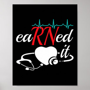 Det är Rn Nurse Nursing Studenten Poster