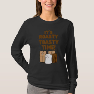 Det är Roasty Toasty Time Cute Smores Campfi T Shirt