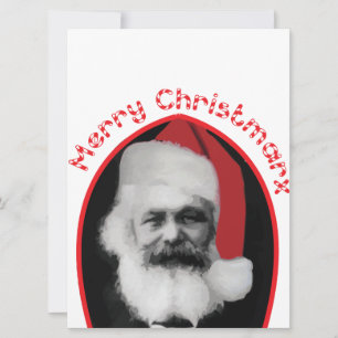 Det är roligt att ha julkort, "Merry Christmarx", Julkort