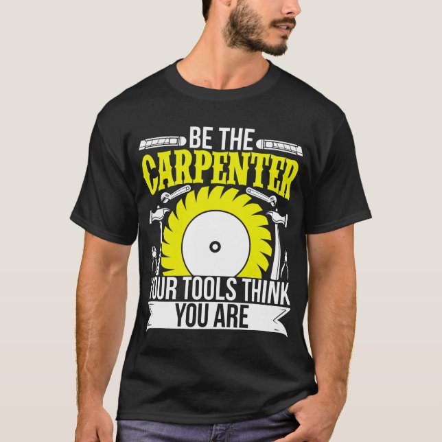 Det är roligt att jobba med ditt Verktyg. T Shirt (Framsida)