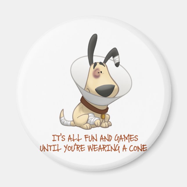 Det är Roligt och spel tills du har en klon Magnet (Framsidan)