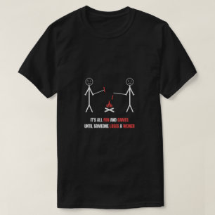 Det är Roligt och spel tills någon förlorar en Wei T Shirt
