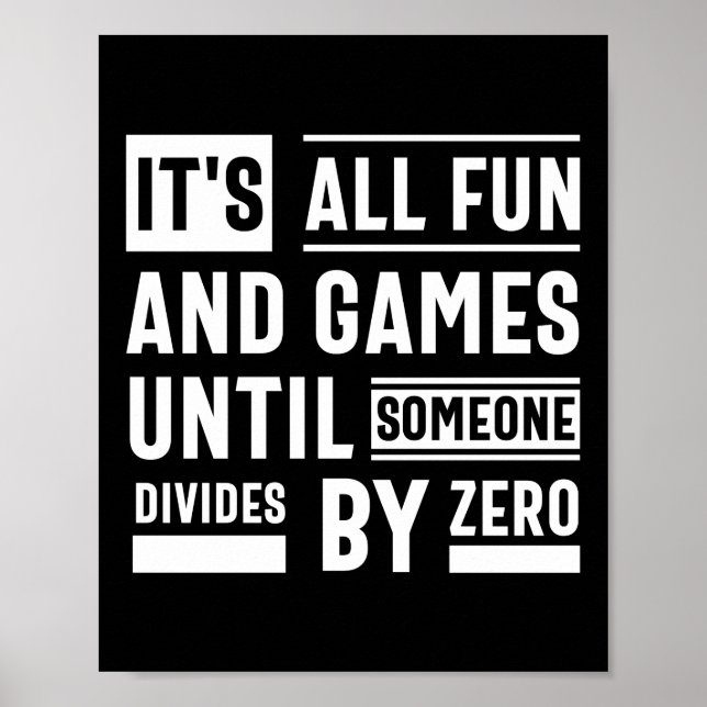 Det är Roligt och spel tills någon skiljer sig eft Poster (Framsidan)