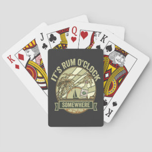 Det är Rum O'klocka nånstans, underbart Vintage Va Casinokort