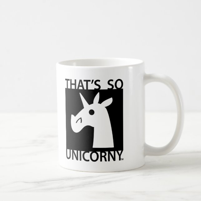 Det är så den Unicorny muggen Kaffemugg (Höger)