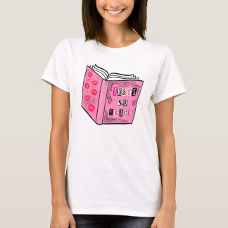 Det är så Fetch Rosa Brännbok-stil T Shirt