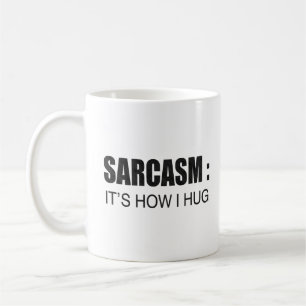 Det är så jag hug FUNNY SLOGAN Kaffemugg