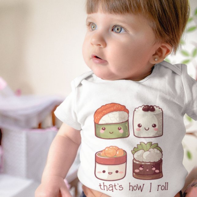 Det är så jag Roll Cute Kawaii Sushi T Shirt (Skapare uppladdad)