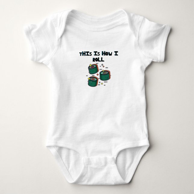 Det är så jag ropar på Novelty T Shirt (Framsida)