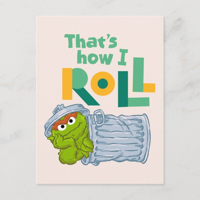 Det är så jag rullar vykort (Framsida)